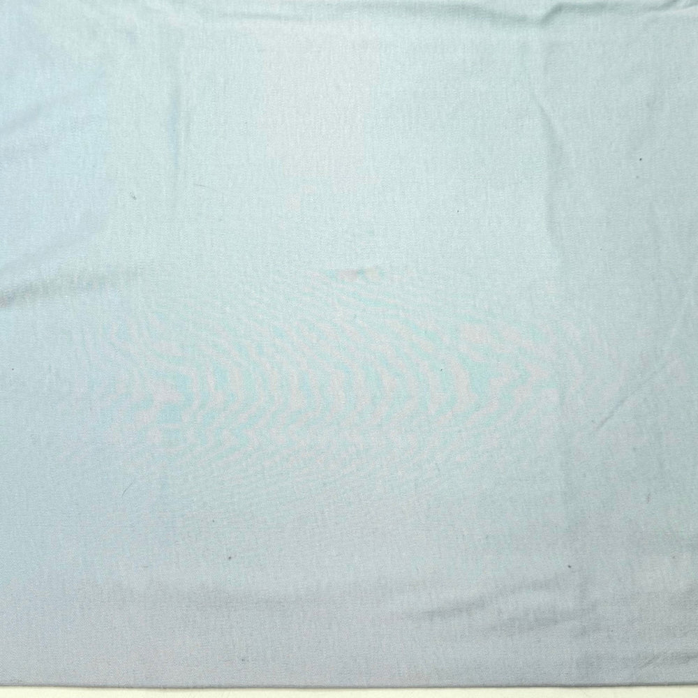 Glacial Lake - Tubular Rib Knit Cotton Blend Knit - Light Blue - 1.5M Bundle - True Deadstock fabric Fabric by private - Sustainable Textile | FABCYCLE