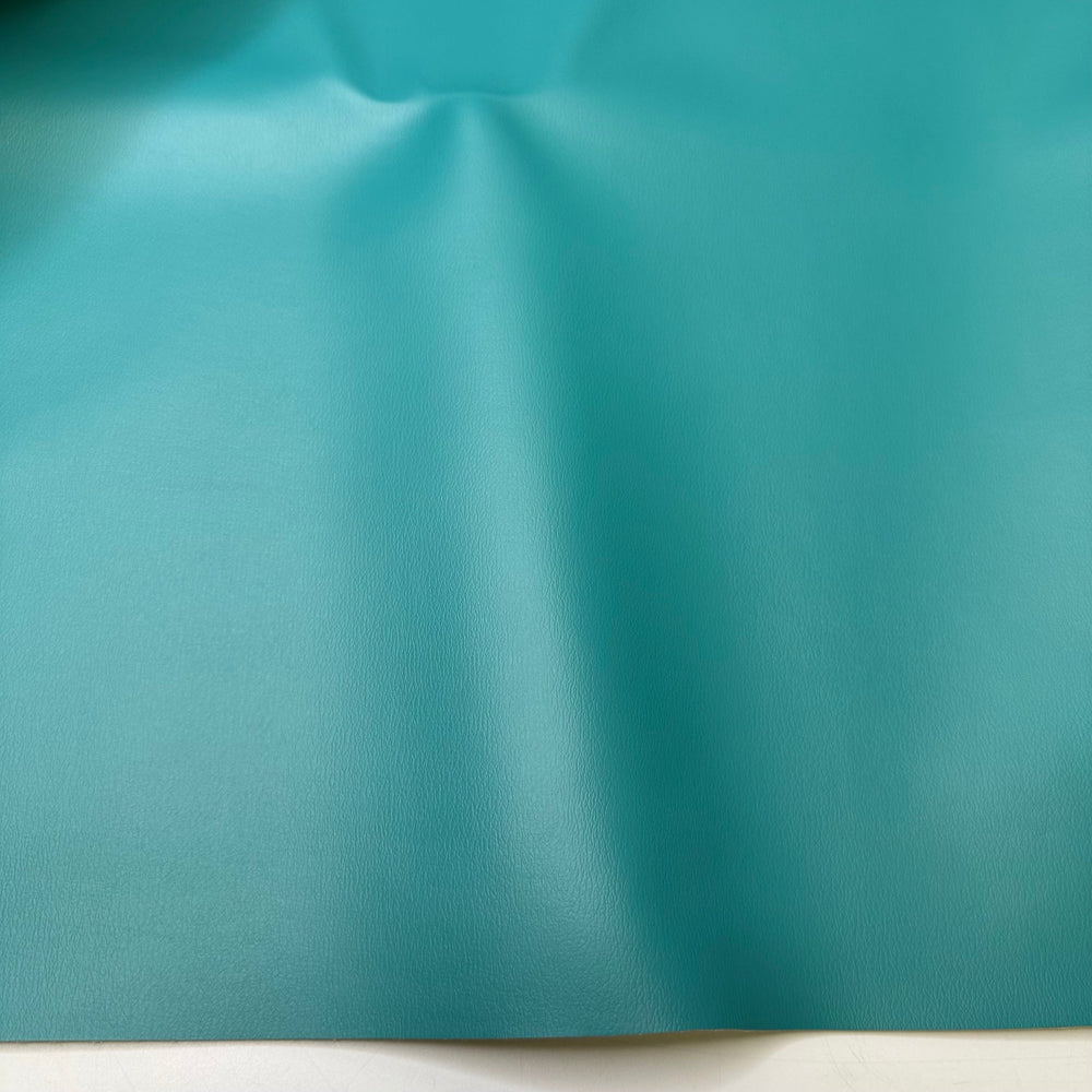 Go With The Flow - Waterproof Vinyl PVC Woven - Aqua - Bundles - True Deadstock fabric Fabric by private - Sustainable Textile | FABCYCLE