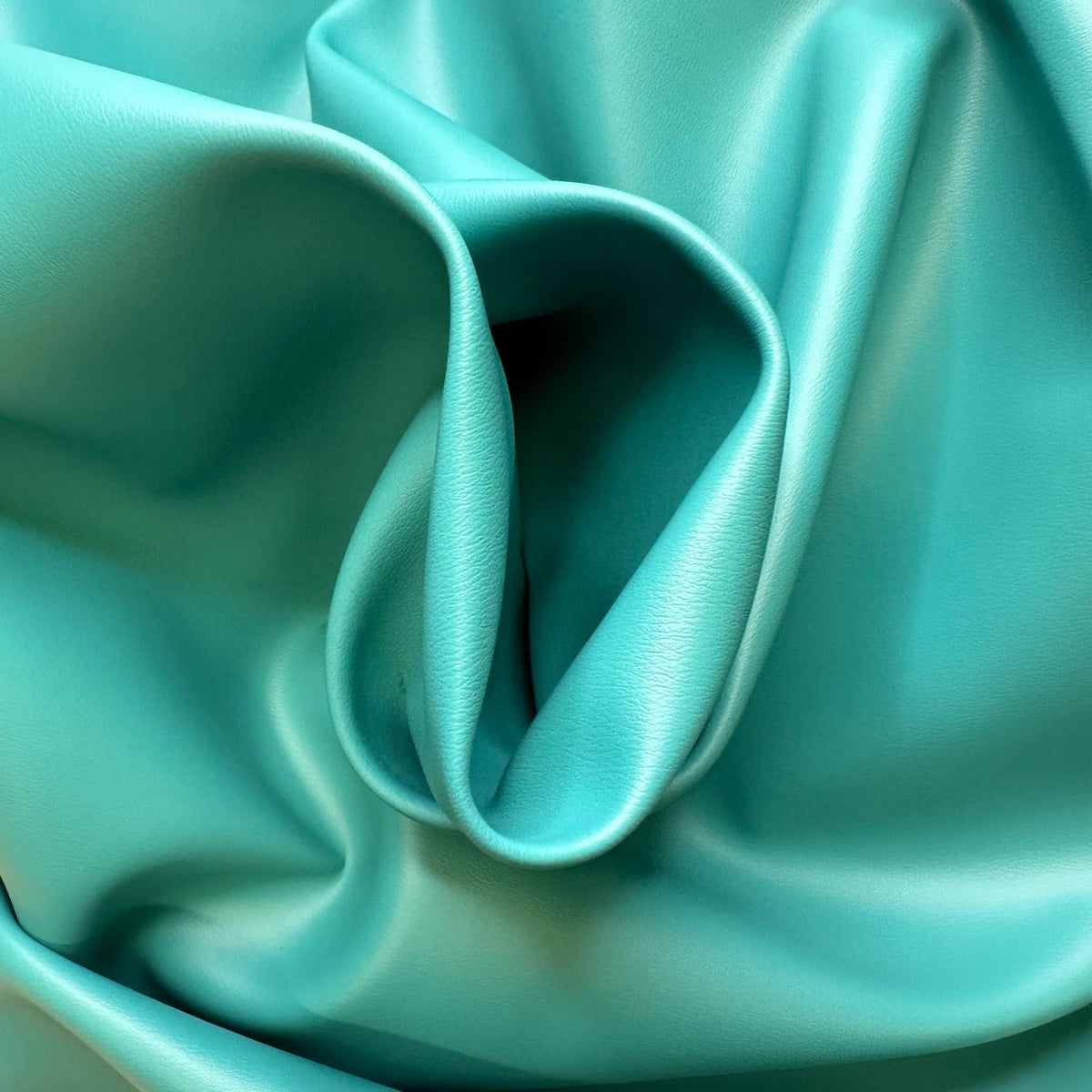 Go With The Flow - Waterproof Vinyl PVC Woven - Aqua - Bundles - True Deadstock fabric Fabric by private - Sustainable Textile | FABCYCLE