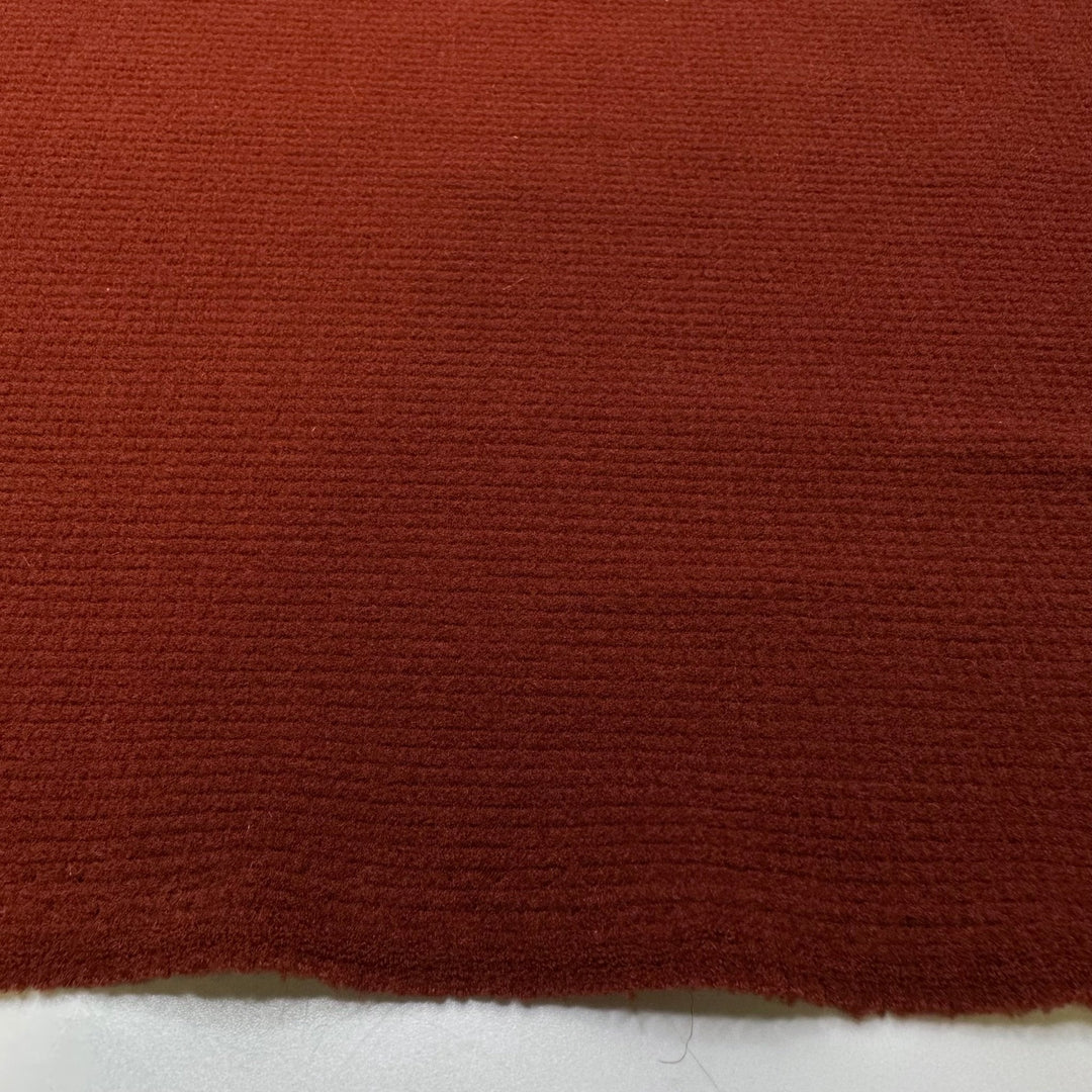 Going Camping - Polyester Blend Knit - Brown - 1.85M Bundle - True Deadstock fabric Fabric by private - Sustainable Textile | FABCYCLE