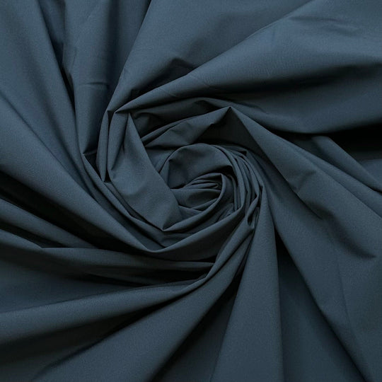 Going On A Blind Date - Poly/Nylon Woven - Light Navy - 2M Bundle - True Deadstock fabric Fabric by private - Sustainable Textile | FABCYCLE