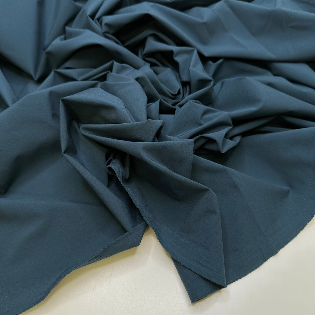 Going On A Blind Date - Poly/Nylon Woven - Light Navy - 2M Bundle - True Deadstock fabric Fabric by private - Sustainable Textile | FABCYCLE