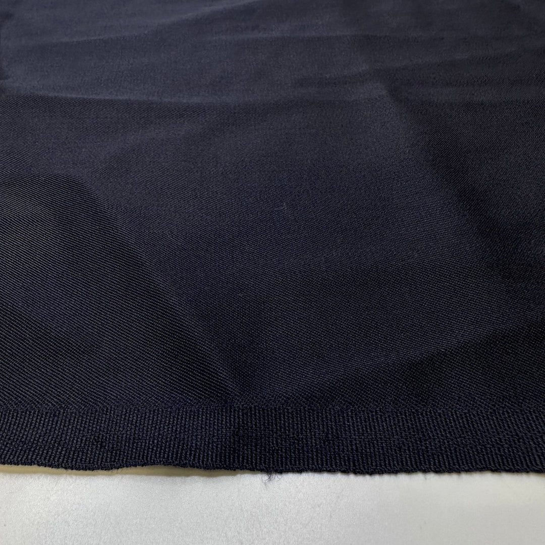 Going To The Tailor - Wool Woven - Navy - 0.95M Bundle - True Deadstock fabric Fabric by private - Sustainable Textile | FABCYCLE