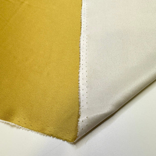 Gold Medal Winner - Chitosante Poly Knit - Dark Yellow - Bundles - True Deadstock fabric Fabric by private - Sustainable Textile | FABCYCLE