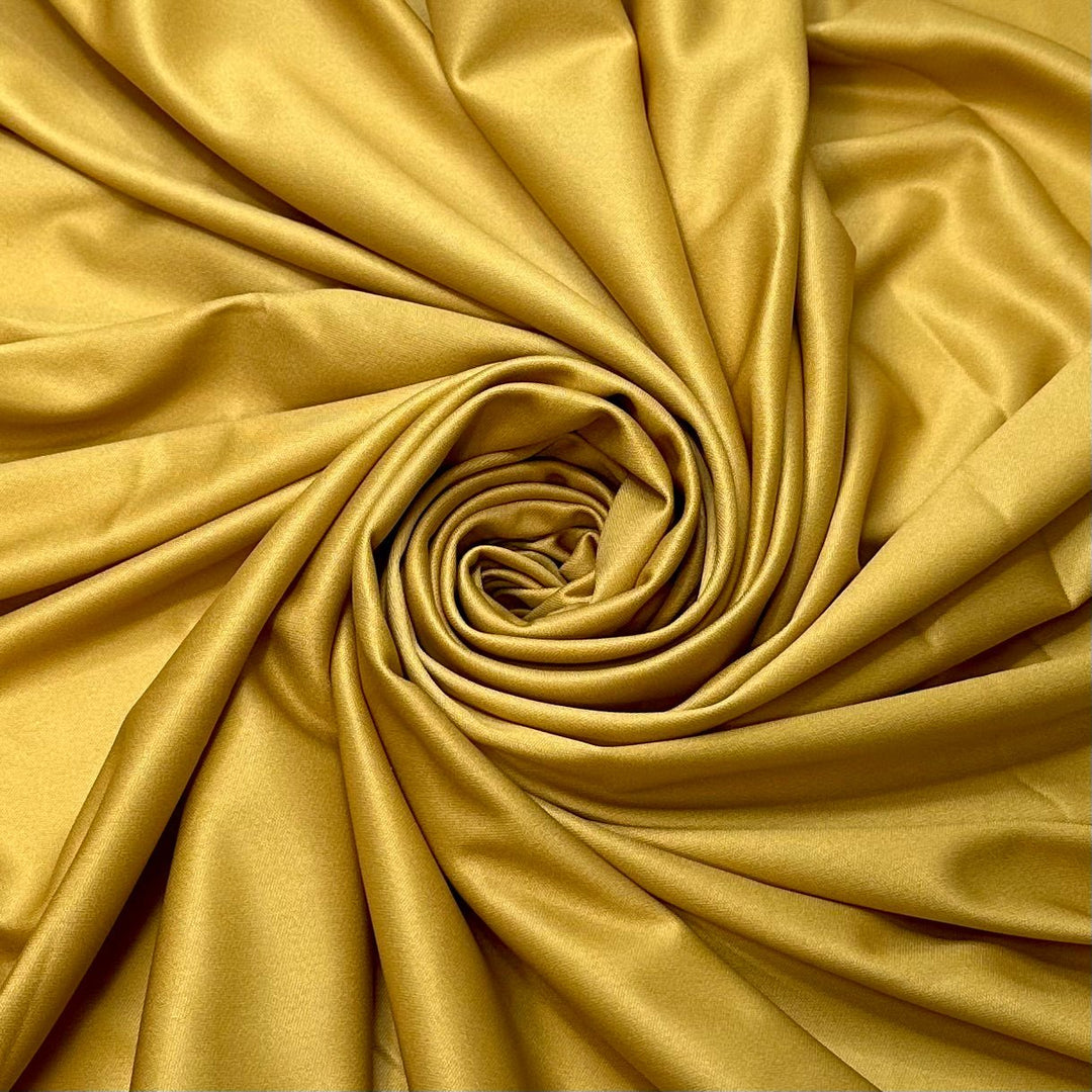 Gold Medal Winner - Chitosante Poly Knit - Dark Yellow - Bundles - True Deadstock fabric Fabric by private - Sustainable Textile | FABCYCLE