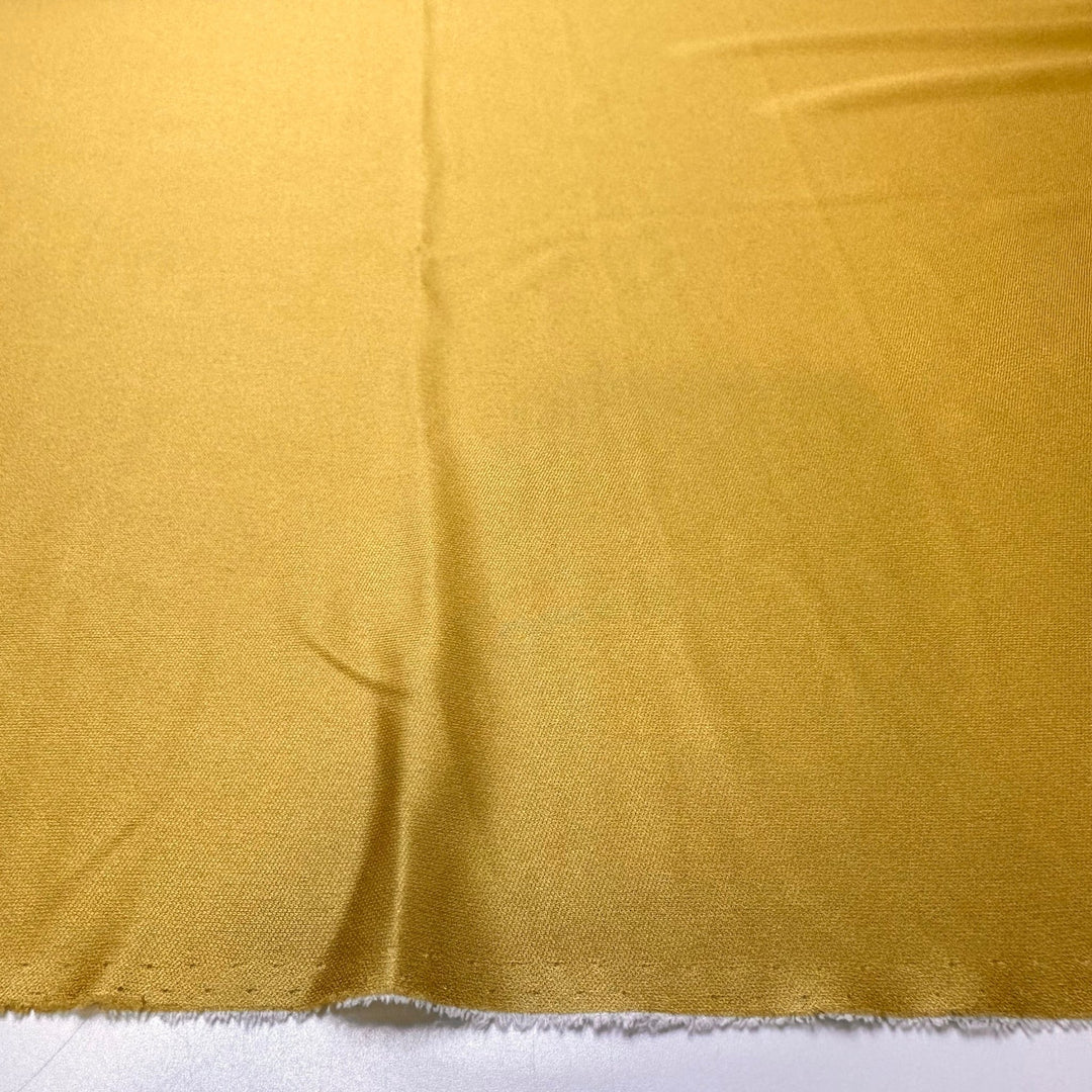 Gold Medal Winner - Chitosante Poly Knit - Dark Yellow - Bundles - True Deadstock fabric Fabric by private - Sustainable Textile | FABCYCLE