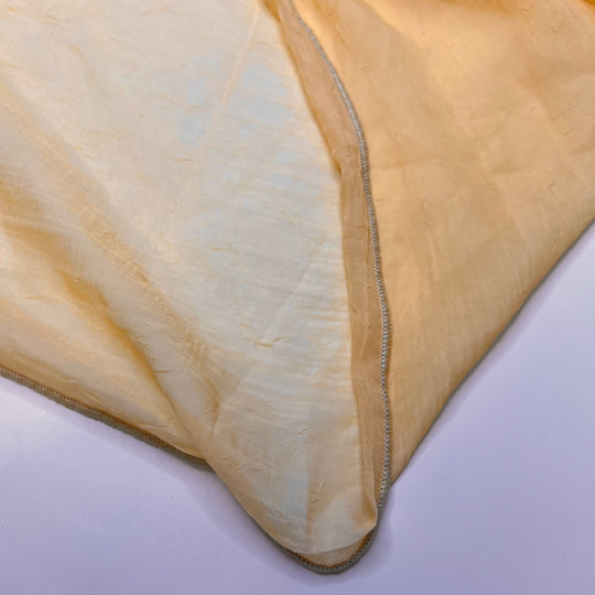 Golden Hour Photography - Curtain Weights Polyester Blend Woven - Light Yellow - 3M Bundle - True Deadstock fabric Fabric by private - Sustainable Textile | FABCYCLE