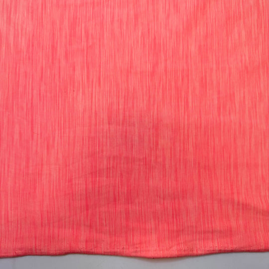 Good Dance Moves - Jersey Fleece Polyester Blend Knit - Neon Coral - 0.75M Bundle - True Deadstock fabric Fabric by private - Sustainable Textile | FABCYCLE