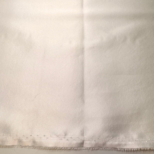 Good Foundations - Metallic Twill Taffeta Sateen Poly Woven - Off White - Bundles - True Deadstock fabric Fabric by private - Sustainable Textile | FABCYCLE