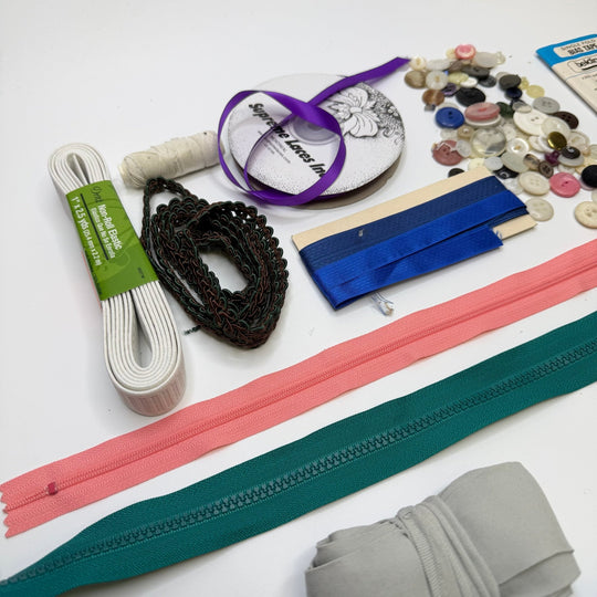 Goodness Gracious - Supplies Grab Bag - Multi - Pack - True Deadstock supplies Fabric by private - Sustainable Textile | FABCYCLE