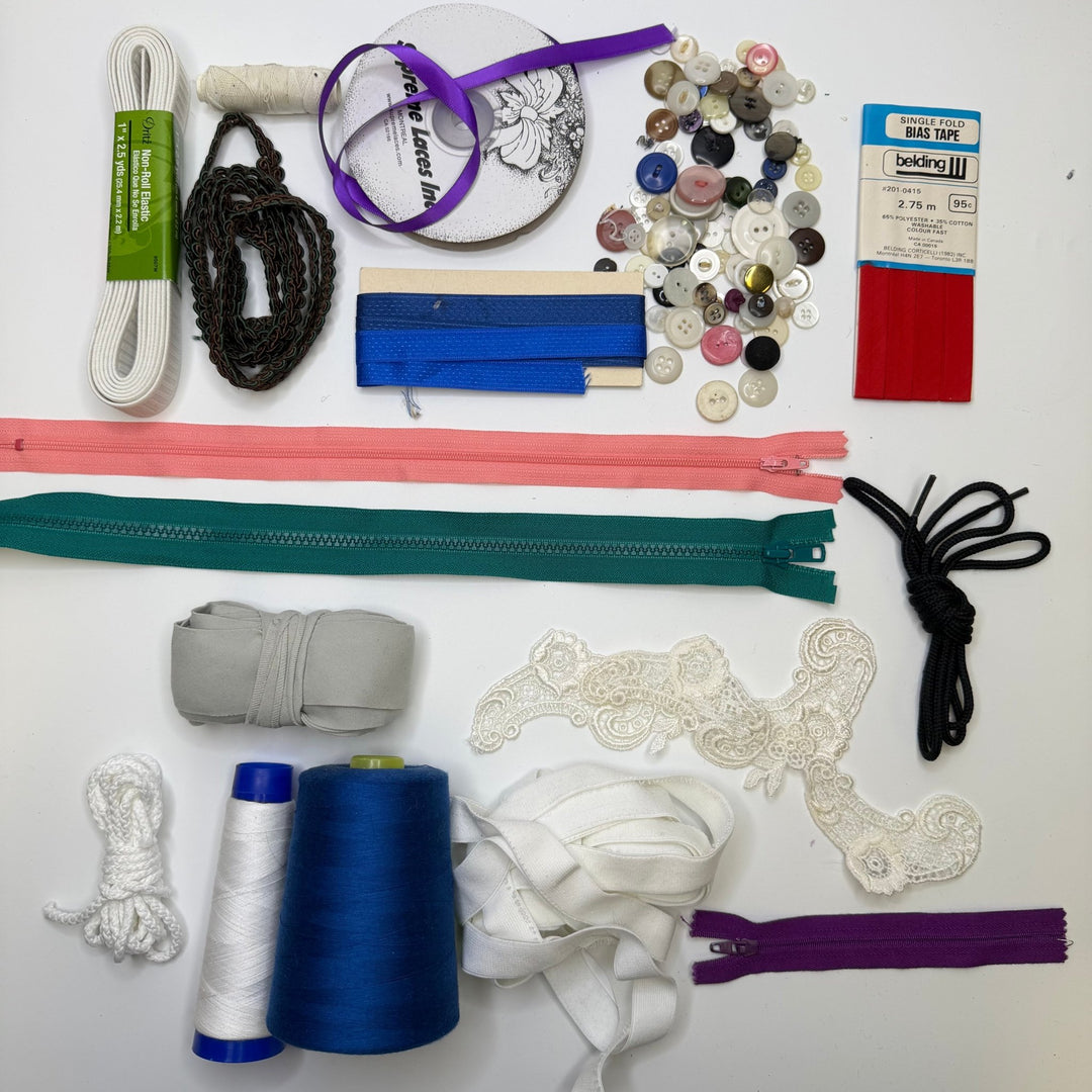 Goodness Gracious - Supplies Grab Bag - Multi - Pack - True Deadstock supplies Fabric by private - Sustainable Textile | FABCYCLE