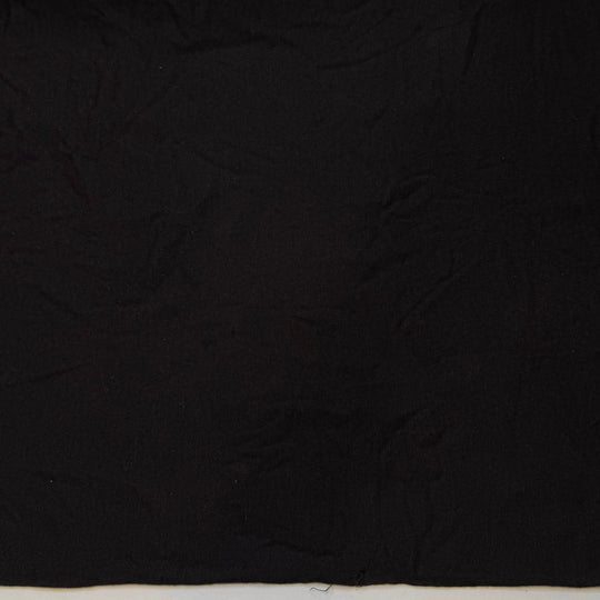 Goth Tulips - Jersey Bamboo Blend Knit - Black - 1.75M Bundle - True Deadstock fabric Fabric by private - Sustainable Textile | FABCYCLE