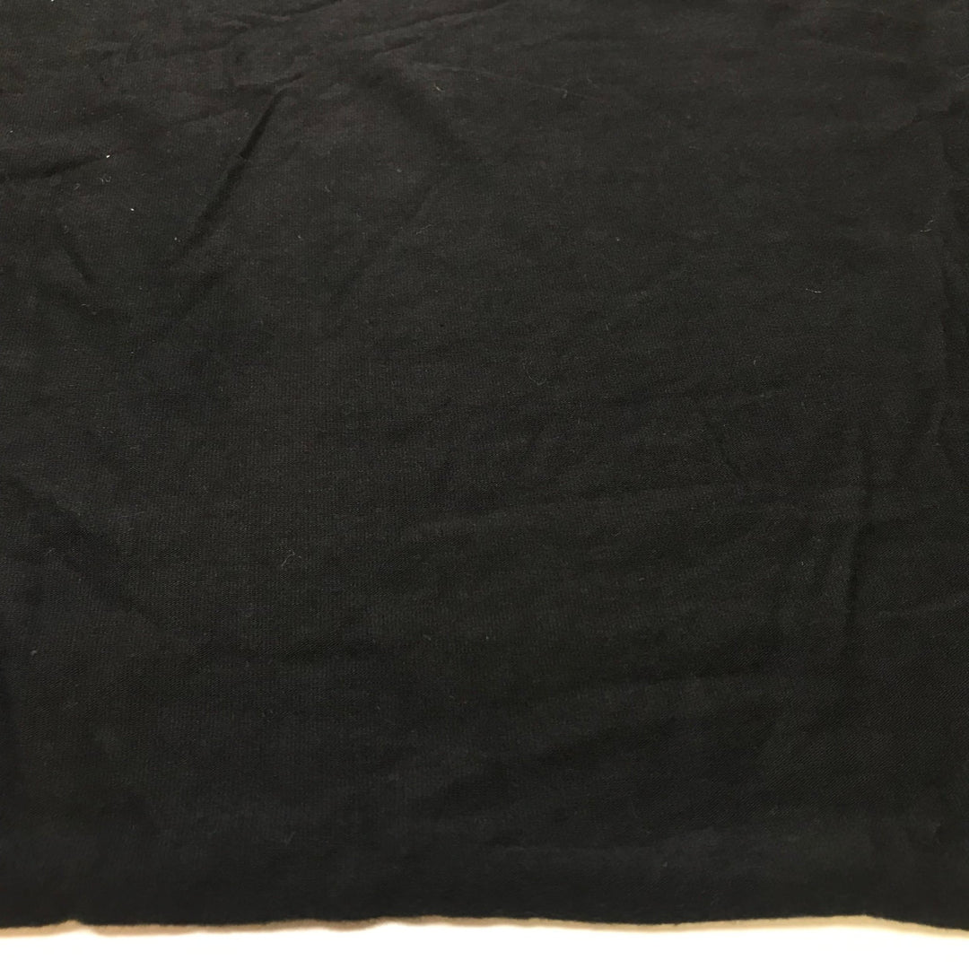 Gotta Focus - Jersey Natural Blend Knit - Black - 2.15M Bundle - True Deadstock fabric Fabric by private - Sustainable Textile | FABCYCLE