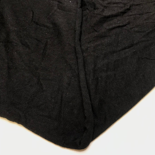 Gotta Focus - Jersey Natural Blend Knit - Black - 2.15M Bundle - True Deadstock fabric Fabric by private - Sustainable Textile | FABCYCLE