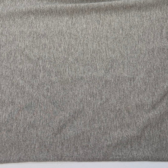 Granite Statue - French Terry Poly/Cotton Knit - Grey - 3M Bundle - True Deadstock fabric Fabric by private - Sustainable Textile | FABCYCLE