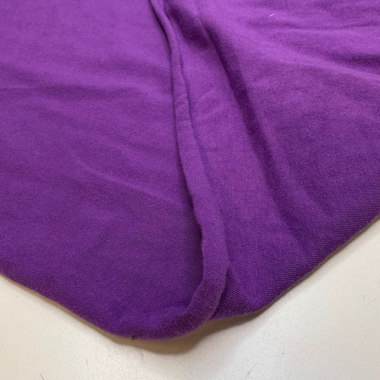 Grape Jolly Rancher - Cotton Knit - Purple - 1.6M Bundle - True Deadstock fabric Fabric by private - Sustainable Textile | FABCYCLE