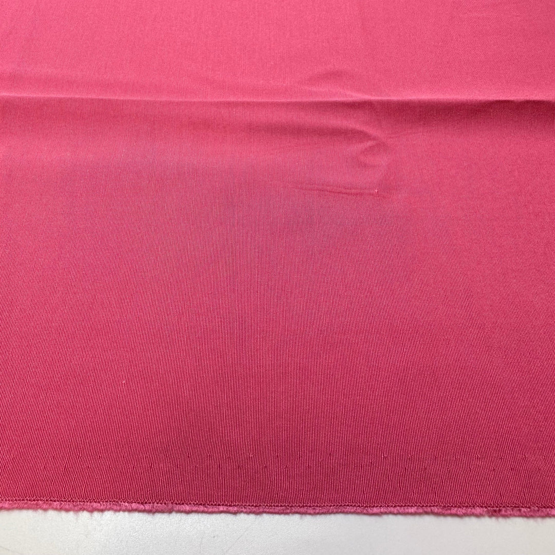 Grapefruit Cocktail - Rib Weave Cotton/Poly Woven - Pink - 2M Bundle - True Deadstock fabric Fabric by private - Sustainable Textile | FABCYCLE