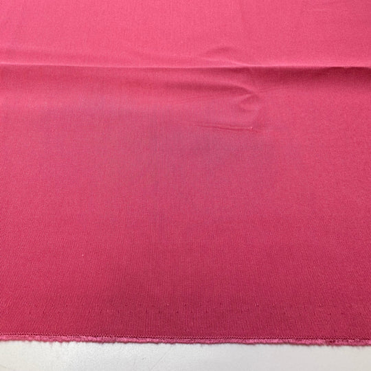 Grapefruit Cocktail - Rib Weave Cotton/Poly Woven - Pink - 2M Bundle - True Deadstock fabric Fabric by private - Sustainable Textile | FABCYCLE
