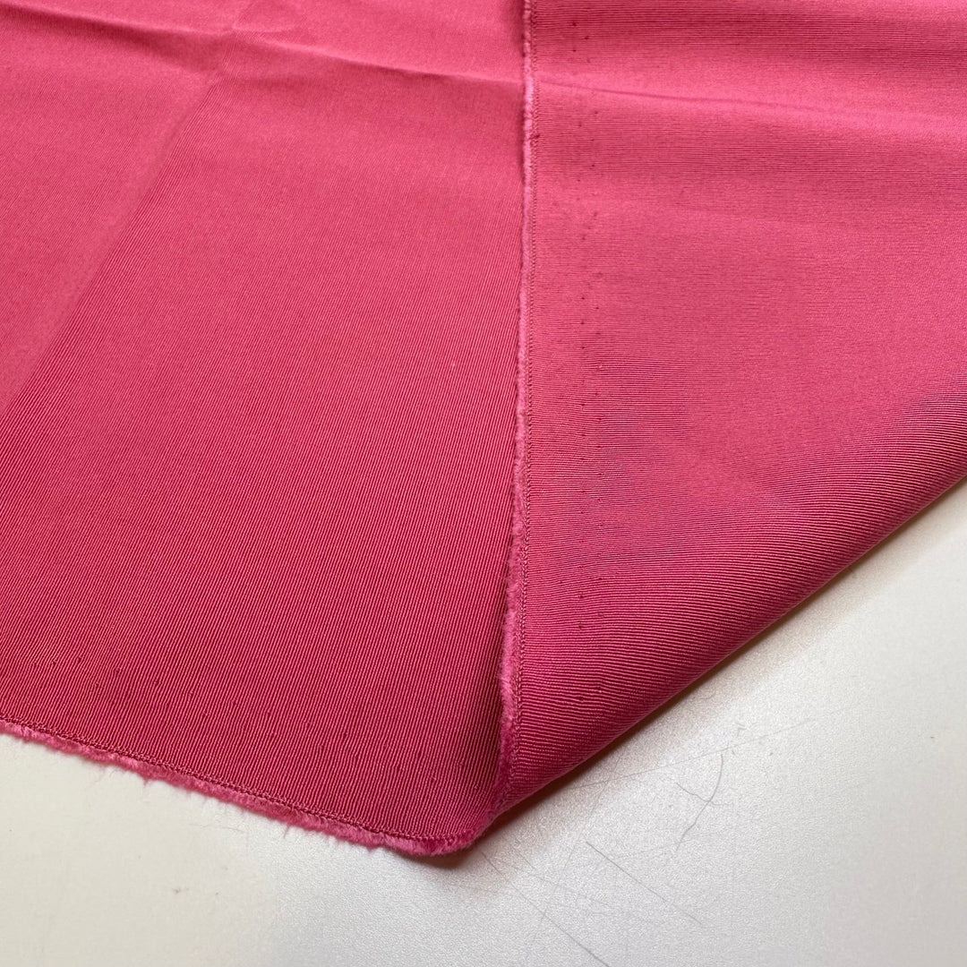 Grapefruit Cocktail - Rib Weave Cotton/Poly Woven - Pink - 2M Bundle - True Deadstock fabric Fabric by private - Sustainable Textile | FABCYCLE
