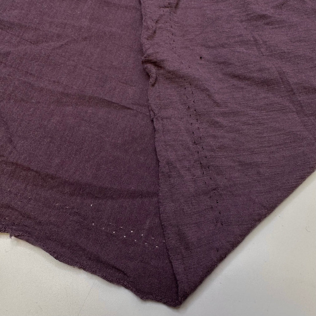 Grapevine - Jersey Wool Blend Knit - Dark Purple - 1.55M Bundle - True Deadstock fabric Fabric by private - Sustainable Textile | FABCYCLE