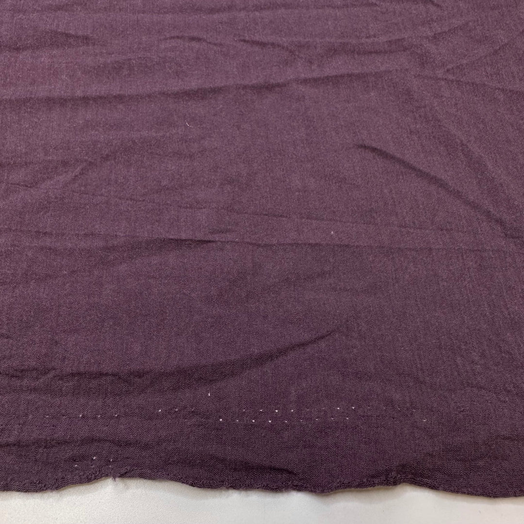 Grapevine - Jersey Wool Blend Knit - Dark Purple - 1.55M Bundle - True Deadstock fabric Fabric by private - Sustainable Textile | FABCYCLE