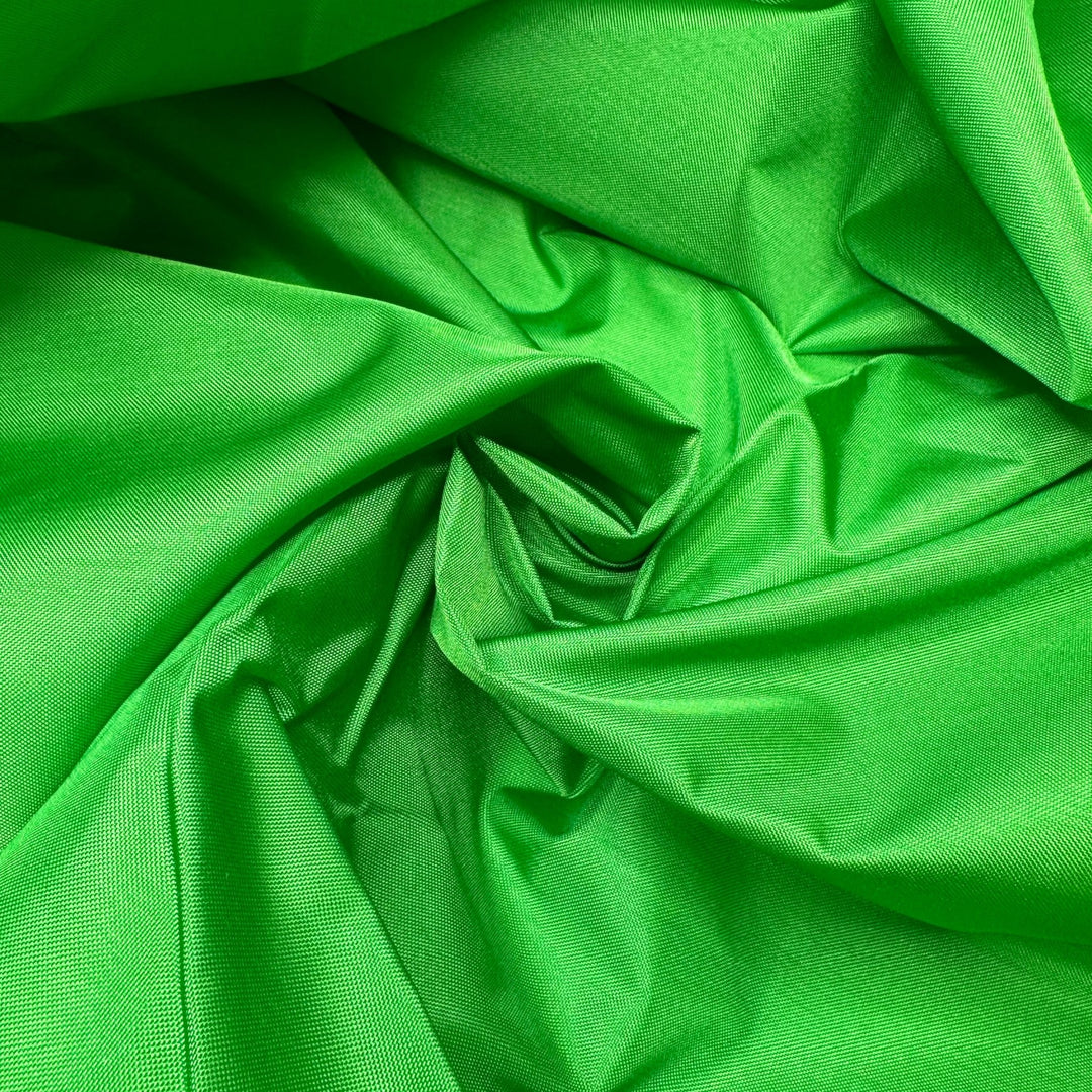 Grass Is Greener On The Other Side - Goretex Basket Weave Poly/PU Woven - Green - 1.6M Bundle - True Deadstock fabric Fabric by private - Sustainable Textile | FABCYCLE