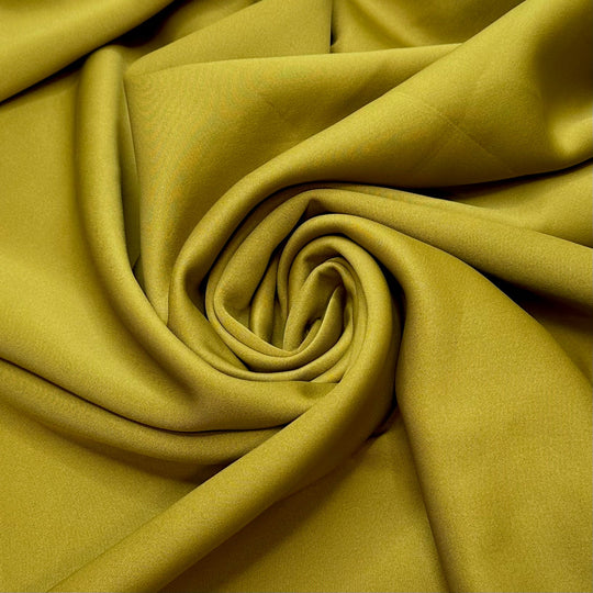 Green Goddess - Mini Scuba Polyester Blend Knit - Light Green - 1M Bundle - True Deadstock fabric Fabric by private - Sustainable Textile | FABCYCLE