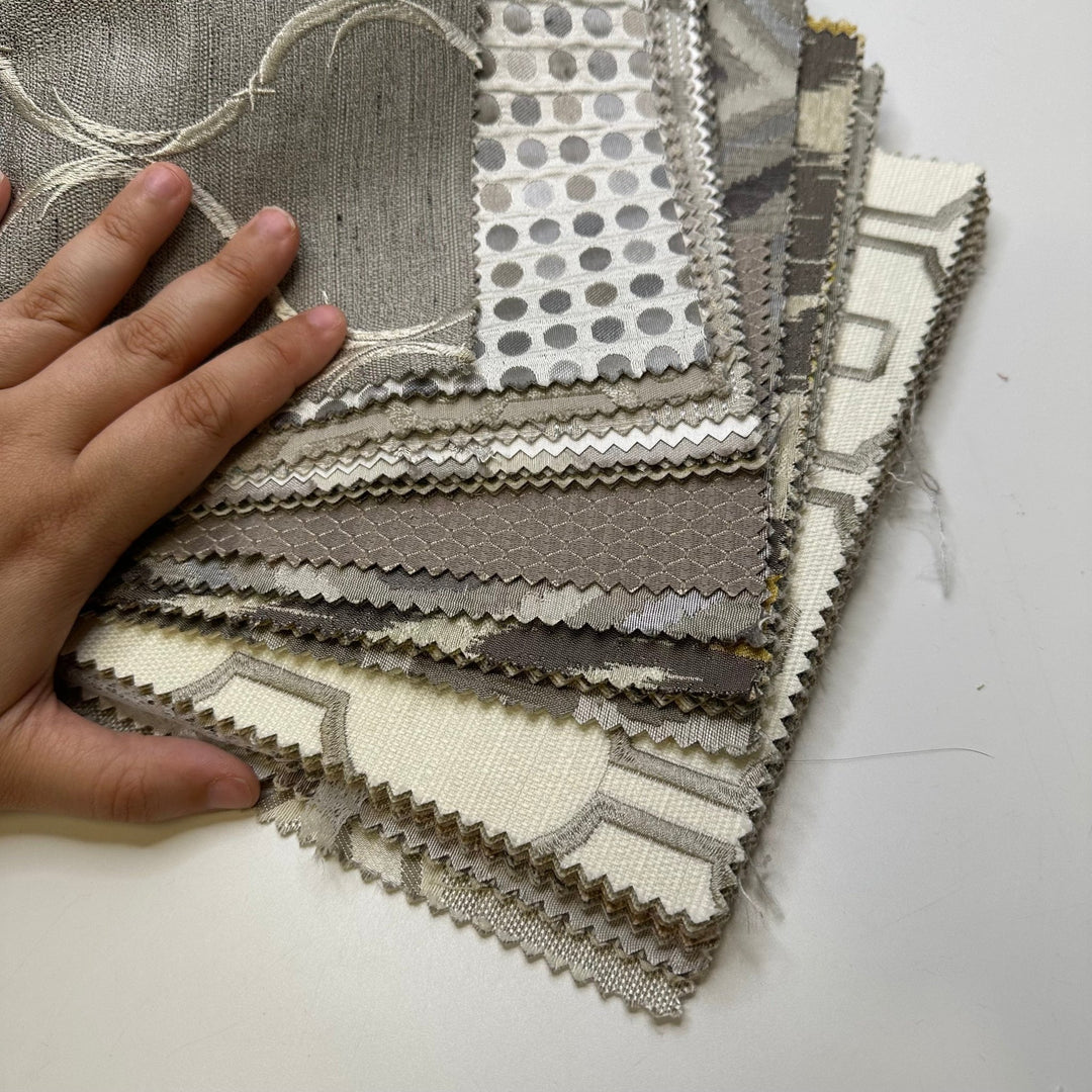 Greige - Home Décor Sample Books - Rectangle - True Deadstock fabric Fabric by private - Sustainable Textile | FABCYCLE
