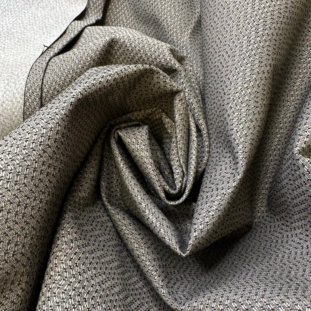 Greige - Water Resistant Poly/PU Woven - Dark Beige/Grey - 2.7M Bundle - True Deadstock fabric Fabric by private - Sustainable Textile | FABCYCLE