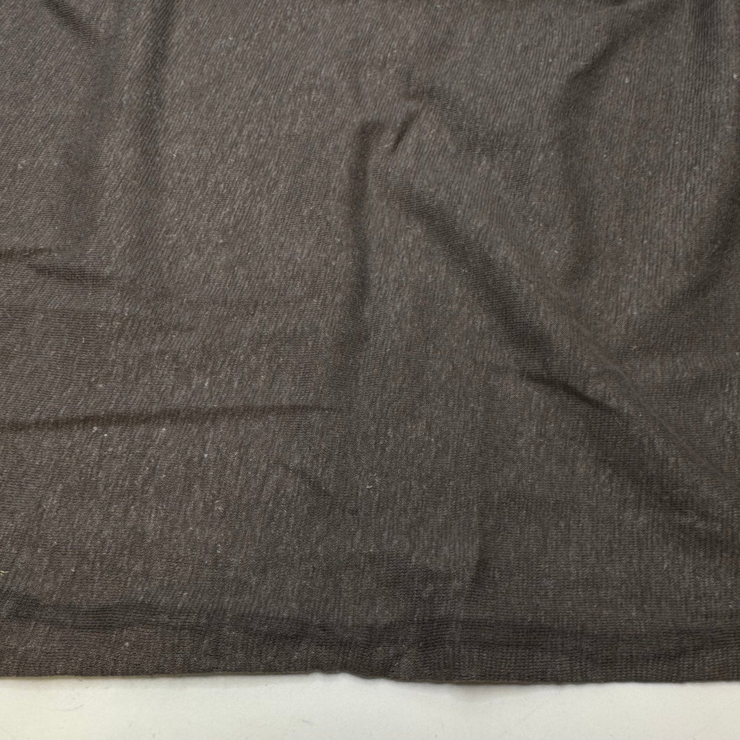 Grey Area - Jersey Linen Blend Knit - Dark Grey - Bundles - True Deadstock fabric Fabric by private - Sustainable Textile | FABCYCLE