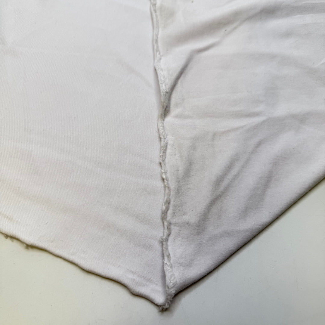 Growing My Groceries - Jersey Natural Blend Knit - White - 2.15M Bundle - True Deadstock fabric Fabric by private - Sustainable Textile | FABCYCLE