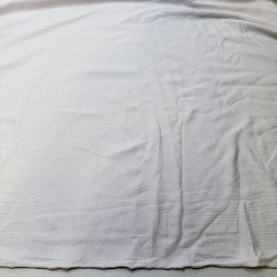 Growing My Groceries - Jersey Natural Blend Knit - White - 2.15M Bundle - True Deadstock fabric Fabric by private - Sustainable Textile | FABCYCLE