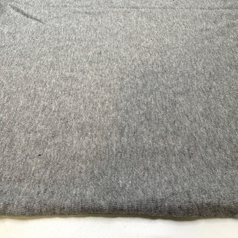 Growing Produce - Jersey Fleece Cotton Blend Knit - Grey - 1.1M Bundle - True Deadstock fabric Fabric by private - Sustainable Textile | FABCYCLE