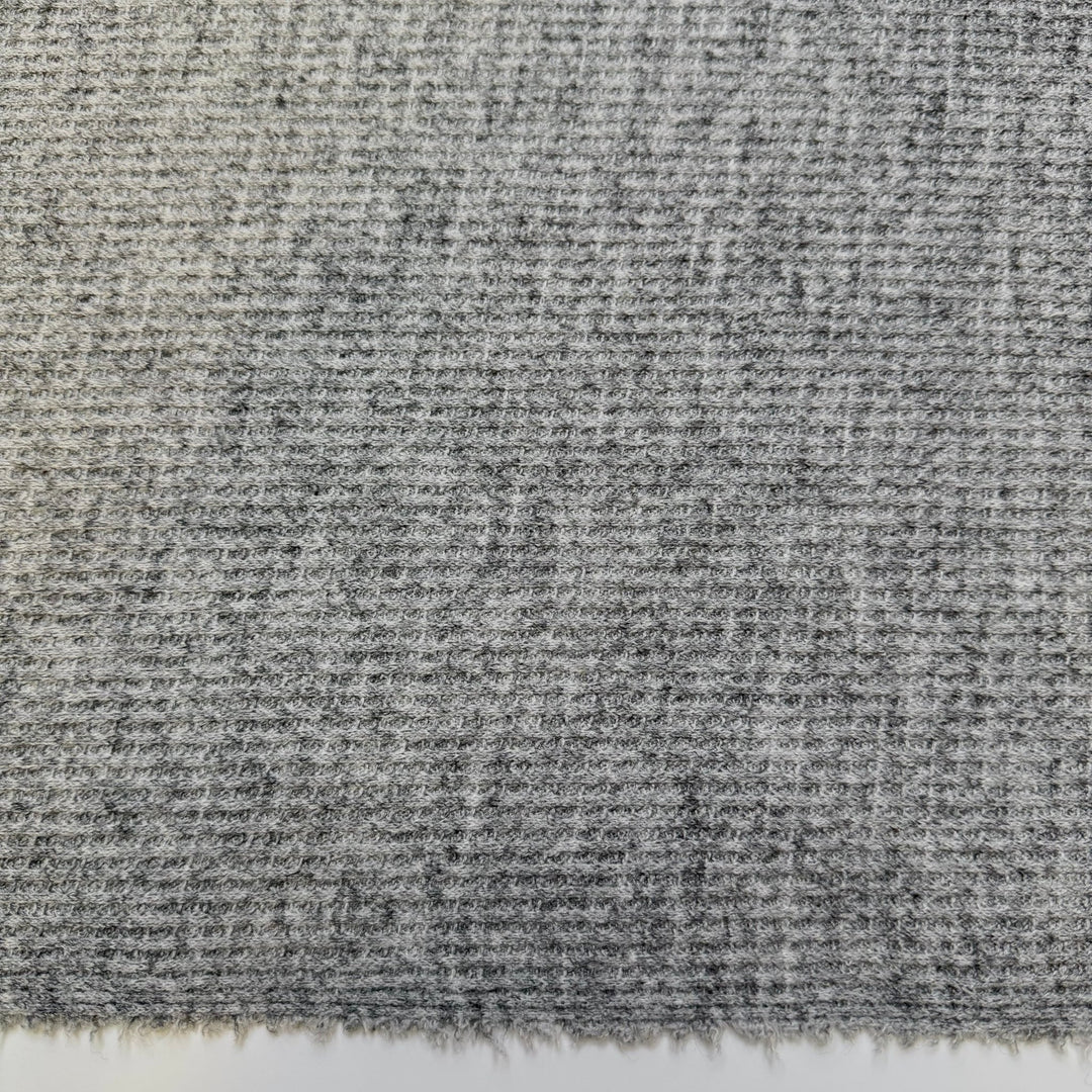 Guam Kingfishers No Longer Extinct - Polyester Blend Knit - Grey - 1.1M Bundle - True Deadstock fabric Fabric by private - Sustainable Textile | FABCYCLE