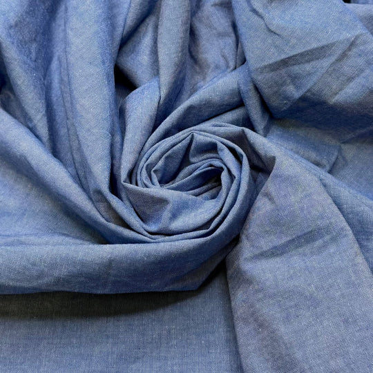 Hallaca - Cotton Woven - Blue - 1.5M Bundle - True Deadstock fabric Fabric by private - Sustainable Textile | FABCYCLE