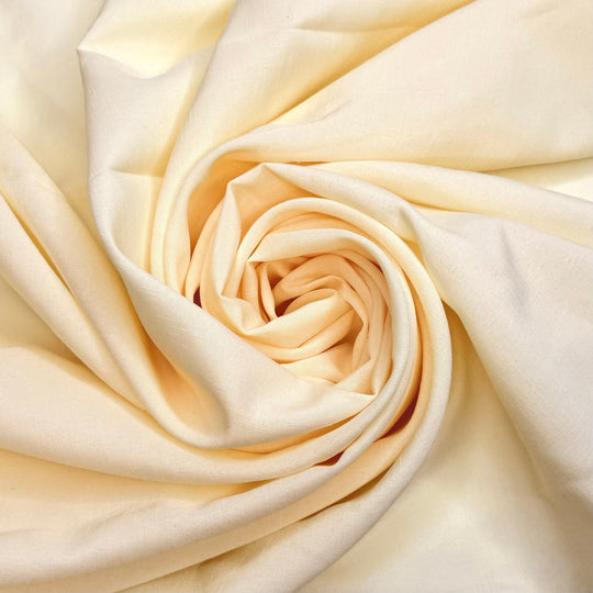 Hammock In The Woods - Polyester Blend Woven - Dark Cream - 2M Bundle - True Deadstock fabric Fabric by private - Sustainable Textile | FABCYCLE