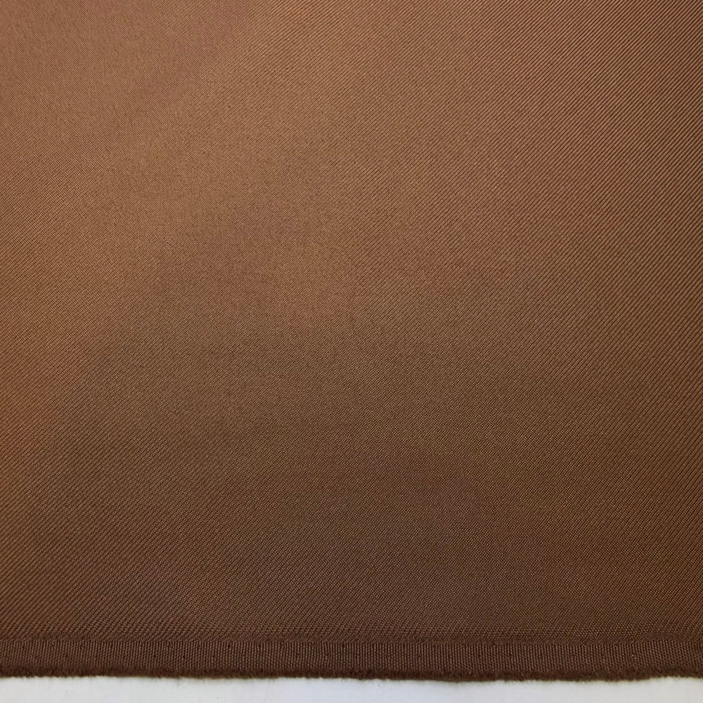 Happy 2005 - Polyester Blend Woven - Dark Beige - 2.7M Bundle - True Deadstock fabric Fabric by private - Sustainable Textile | FABCYCLE