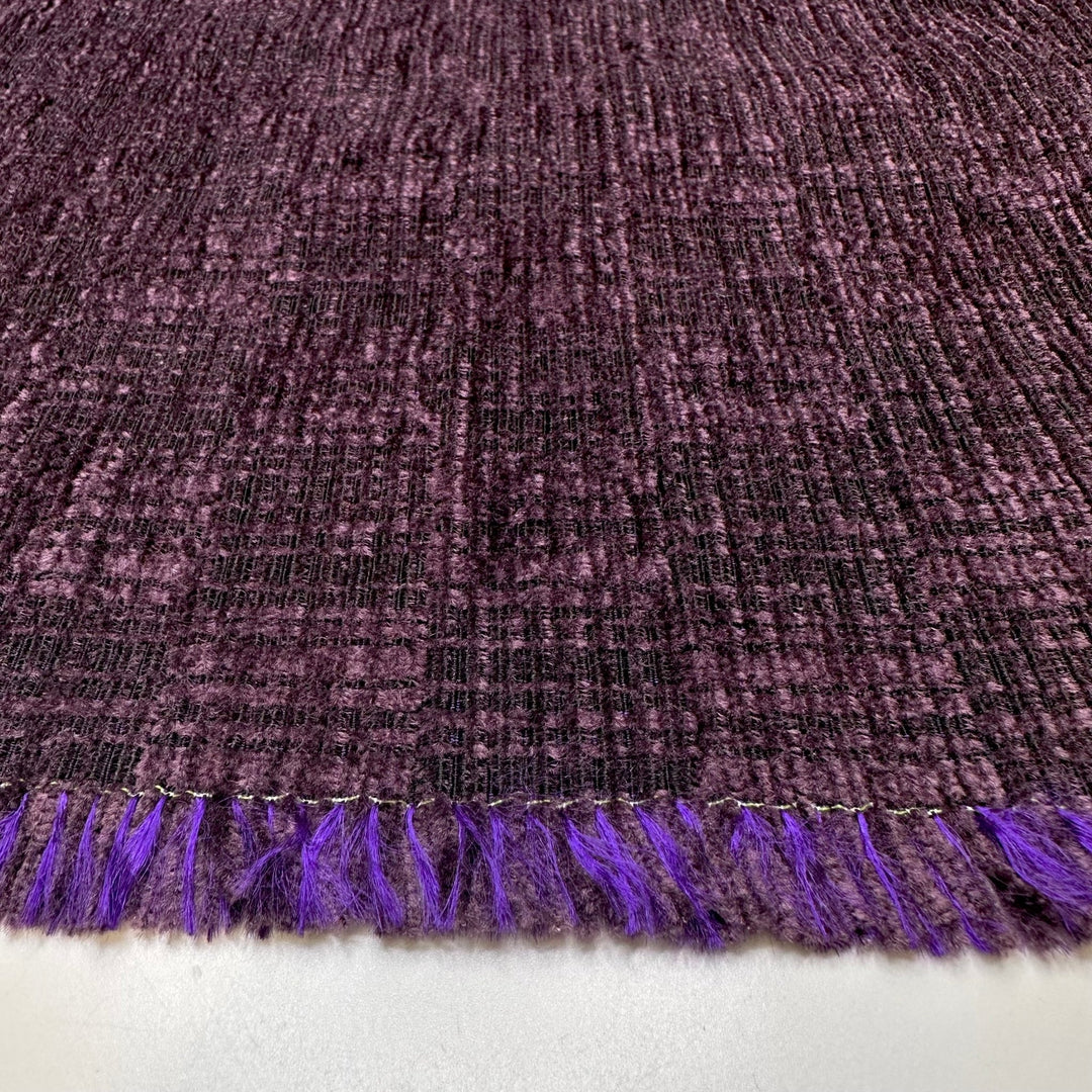 Hard Jello - Acrylic Blend Woven - Dark Purple - Bundles - True Deadstock fabric Fabric by private - Sustainable Textile | FABCYCLE