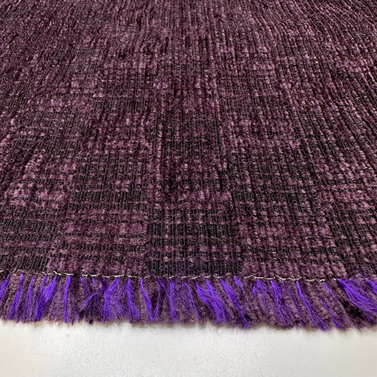 Hard Jello - Acrylic Blend Woven - Dark Purple - Bundles - True Deadstock fabric Fabric by private - Sustainable Textile | FABCYCLE