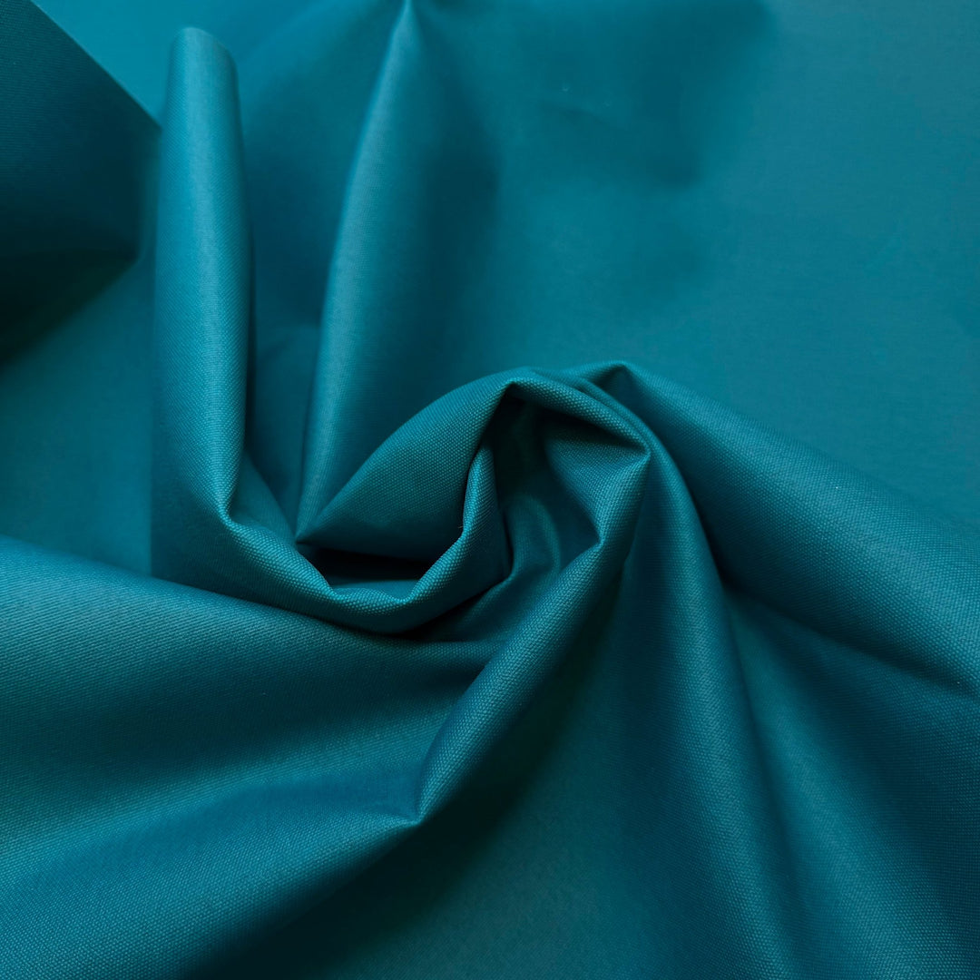 Hardcore Hiker - Waterproof Poly/PU Woven - Dark Turquoise - Bundles - True Deadstock fabric Fabric by private - Sustainable Textile | FABCYCLE