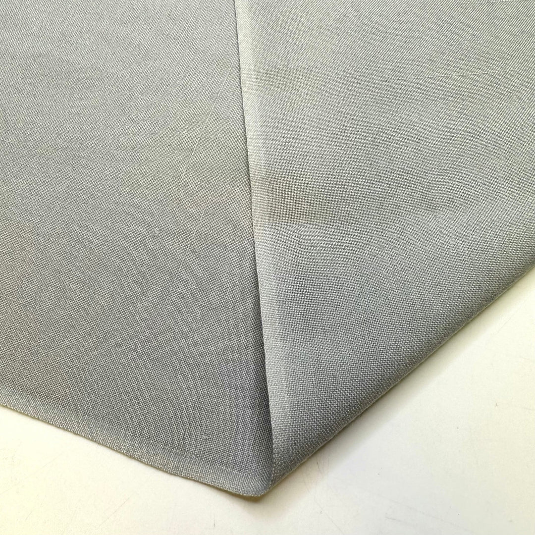 Harpoon - Polyester Blend Woven - Light Grey - 2.3M Bundle - True Deadstock fabric Fabric by private - Sustainable Textile | FABCYCLE
