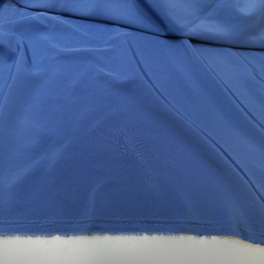 Having Fun With Friends - Polyester Blend Woven - Blue - 3.1M Bundle - True Deadstock fabric Fabric by private - Sustainable Textile | FABCYCLE