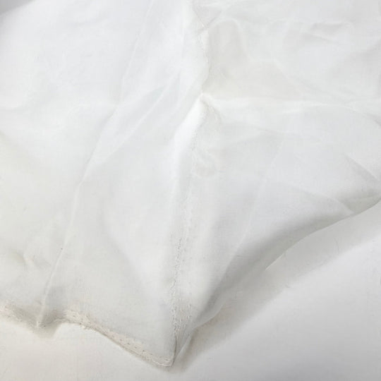Herkimer Diamond - Organza Silk Woven - White - 1.7M Bundle - True Deadstock fabric Fabric by private - Sustainable Textile | FABCYCLE
