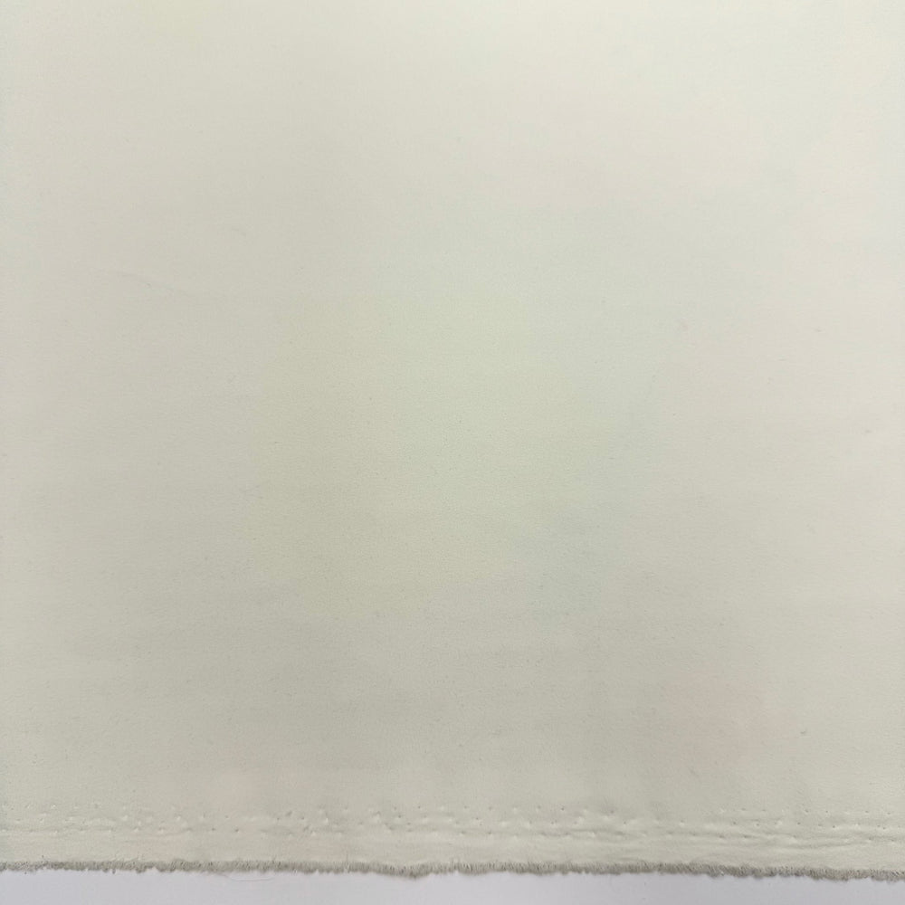 Hi Hungry I'm Dad - Crepe Polyester Blend Woven - Cream - 2.2M Bundle - True Deadstock fabric Fabric by private - Sustainable Textile | FABCYCLE