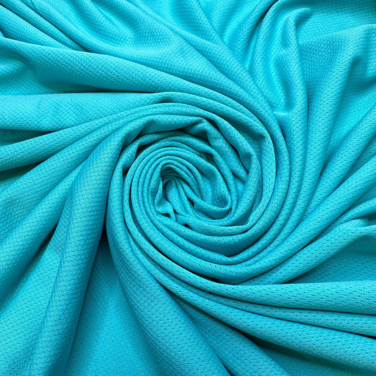 High Dive Expert - Sport Mesh Polyester Blend Knit - Light Blue - Bundles - True Deadstock fabric Fabric by private - Sustainable Textile | FABCYCLE