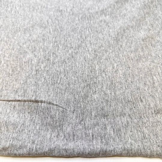 High Fashion Athleisure - French Terry Cotton/Bamboo Knit - Light Grey - 2M Bundle - True Deadstock fabric Fabric by private - Sustainable Textile | FABCYCLE