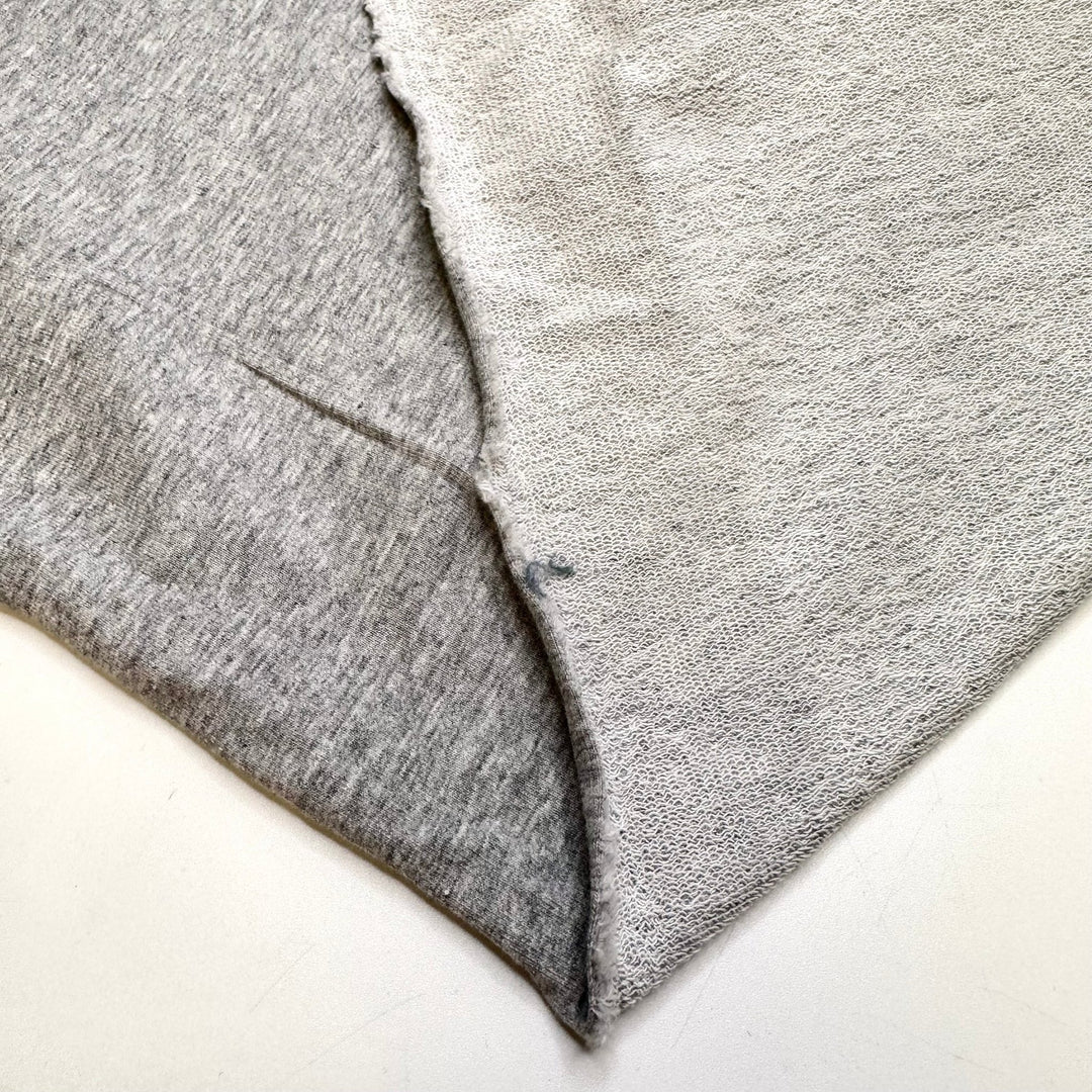 High Fashion Athleisure - French Terry Cotton/Bamboo Knit - Light Grey - 2M Bundle - True Deadstock fabric Fabric by private - Sustainable Textile | FABCYCLE