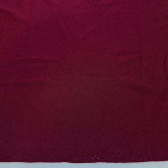 High Level Changes - Interlock Cotton Blend Knit - Burgundy - 0.8M Bundle - True Deadstock fabric Fabric by private - Sustainable Textile | FABCYCLE