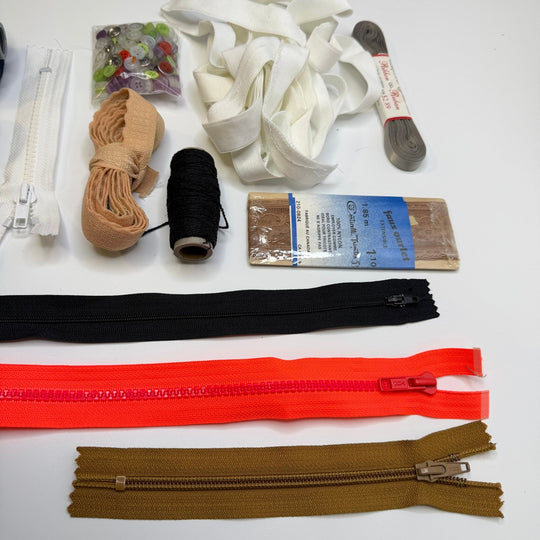 High Resolution - Supplies Grab Bag - Multi - Pack - True Deadstock supplies Fabric by private - Sustainable Textile | FABCYCLE