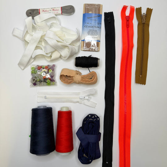 High Resolution - Supplies Grab Bag - Multi - Pack - True Deadstock supplies Fabric by private - Sustainable Textile | FABCYCLE
